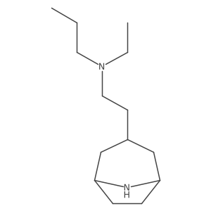 n-(2-(8-Azabicyclo[3.2.1]octan-3-yl)ethyl)-N-ethylpropan-1-amine结构式