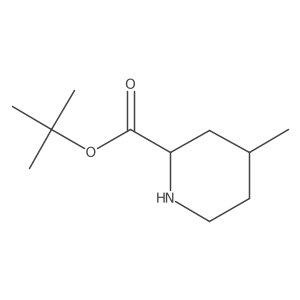 Tert-butyl 4-methylpiperidine-2-carboxylate结构式