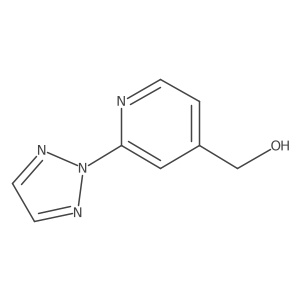 [2-(Triazol-2-yl)pyridin-4-yl]methanol Structure
