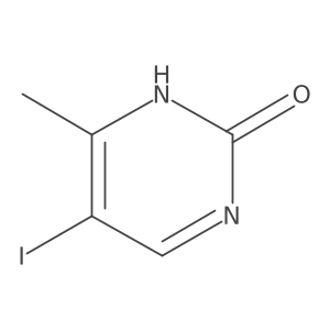 5-Iodo-4-methylpyrimidin-2-ol Structure