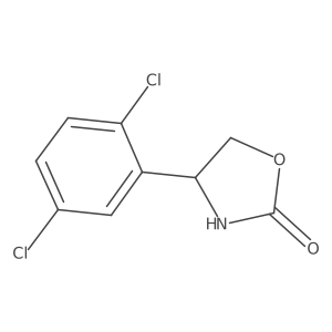 4-(2,5-dichlorophenyl)oxazolidin-2-one Structure
