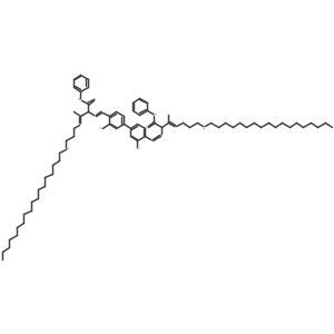2,2''-((3,3'-Dichloro-4,4'-biphenylylene)bis(azo))bis(3-((3-(octadecylamino)propyl)imino)butyranilide Structure
