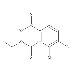 Ethyl 2,3-dichloro-6-nitrobenzoate结构式