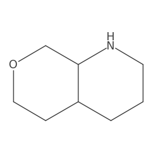 (4aR,8aR)-Octahydro-1H-pyrano[3,4-b]pyridine Structure