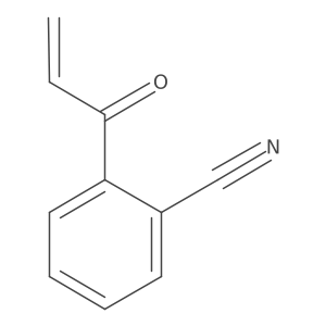 2-(Prop-2-enoyl)benzonitrile Structure