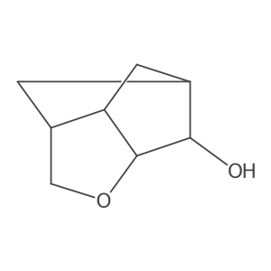 rel-(3R,3aS,5S,6R,6aR)-Hexahydro-3,5-methano-2H-cyclopenta[b]furan-6-ol Structure
