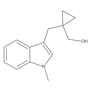 {1-[(1-methyl-1H-indol-3-yl)methyl]cyclopropyl}methanol Structure