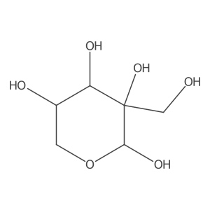 alpha-D-Hamamelopyranose Structure