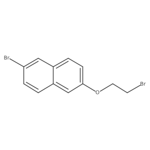 2-Bromo-6-(2-bromoethoxy)naphthalene Structure