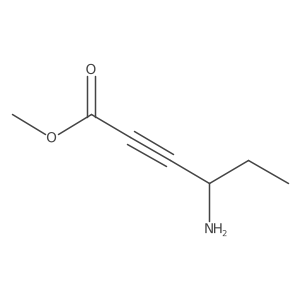 Methyl 4-aminohex-2-ynoate结构式