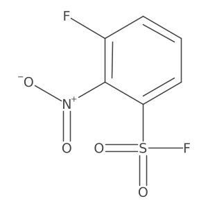 3-Fluoro-2-nitrobenzene-1-sulfonyl fluoride Structure