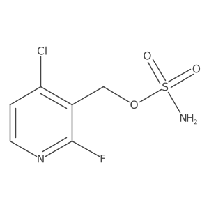 (4-Chloro-2-fluoropyridin-3-yl)methyl sulfamate Structure