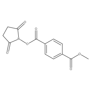 2,5-Dioxopyrrolidin-1-yl methyl terephthalate结构式