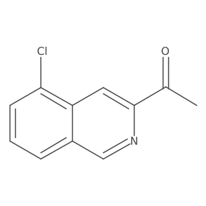 1-(5-Chloroisoquinolin-3-yl)ethan-1-one Structure