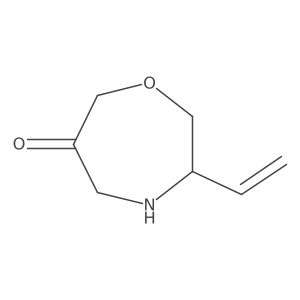 3-Vinyl-1,4-oxazepan-6-one结构式