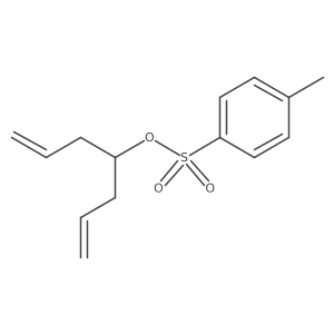 1,6-Heptadien-4-yl p-toluene sulfonate Structure
