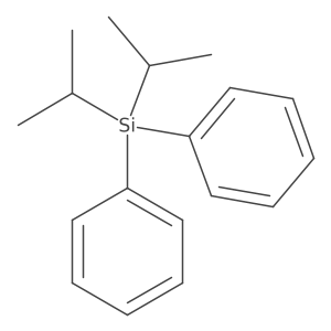 Diisopropyldiphenylsilane Structure