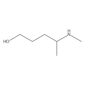 2-Methylamino-pentanol-(5)结构式