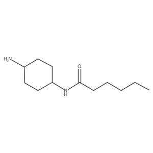 N-(4-aminocyclohexyl)hexanamide Structure
