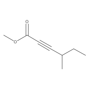 Methyl 4-methyl-2-hexynoate结构式