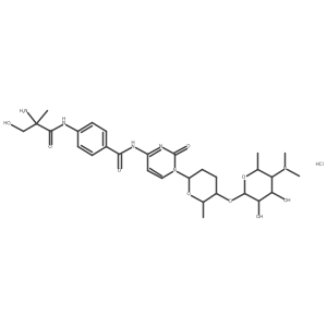 Allomycin hydrochloride结构式