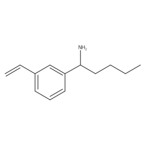 (S)-1-(3-Vinylphenyl)pentan-1-amine结构式