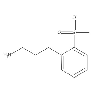 3-(2-Methanesulfonylphenyl)propan-1-amine结构式