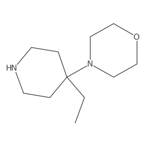 4-(4-ethyl-4-piperidyl)morpholine Structure