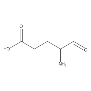 4-Amino-5-oxopentanoic acid, (4R)- Structure