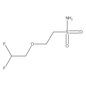 2-(2,2-Difluoroethoxy)ethane-1-sulfonamide Structure