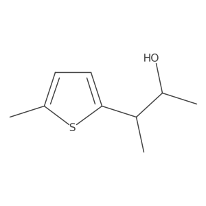 3-(5-Methylthiophen-2-yl)butan-2-ol结构式