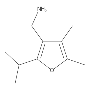 [4,5-Dimethyl-2-(propan-2-yl)furan-3-yl]methanamine结构式