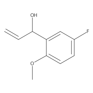 1-(5-Fluoro-2-methoxyphenyl)prop-2-en-1-ol Structure