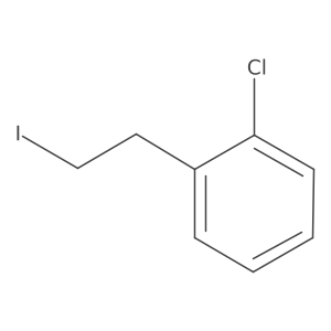 3-Chloro-4-(2-iodoethyl)benzene结构式