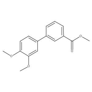 Methyl 3-(3,4-dimethoxyphenyl)benzoate Structure