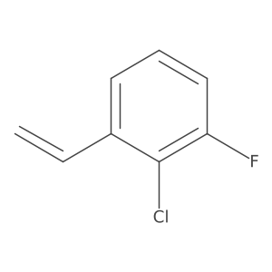 2-Chloro-3-fluorostyrene结构式