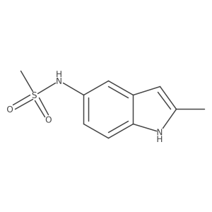 2-methyl-5-methanesulfonylamino-1H-indole Structure