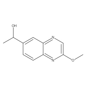 1-(2-Methoxyquinoxalin-6-yl)ethan-1-ol Structure