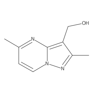 (2,5-Dimethylpyrazolo[1,5-a]pyrimidin-3-yl)methanol结构式
