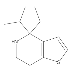 4-ethyl-4-(propan-2-yl)-4H,5H,6H,7H-thieno[3,2-c]pyridine Structure