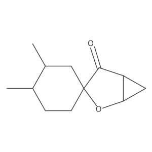 4',5'-Dimethyl-2-oxaspiro[bicyclo[3.1.0]hexane-3,1'-cyclohexane]-4-one结构式