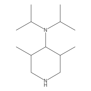 3,5-dimethyl-N,N-bis(propan-2-yl)piperidin-4-amine Structure