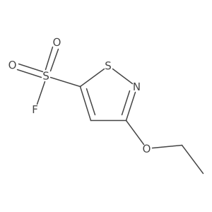 3-Ethoxy-1,2-thiazole-5-sulfonyl fluoride Structure