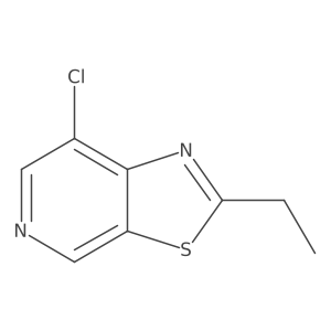 7-Chloro-2-ethyl-[1,3]thiazolo[5,4-c]pyridine Structure