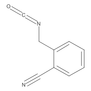 2-(Isocyanatomethyl)benzonitrile结构式