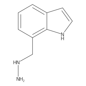 7-(hydrazinylmethyl)-1H-indole Structure