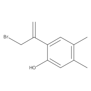 2-(3-Bromoprop-1-en-2-yl)-4,5-dimethylphenol Structure
