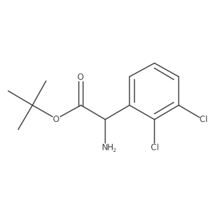 Tert-butyl 2-amino-2-(2,3-dichlorophenyl)acetate Structure