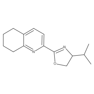 4-Isopropyl-2-(5,6,7,8-tetrahydroquinolin-2-yl)-4,5-dihydrooxazole Structure