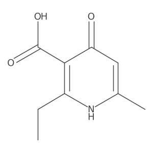 CCc1[nH]c(C)cc(=O)c1C(=O)O结构式